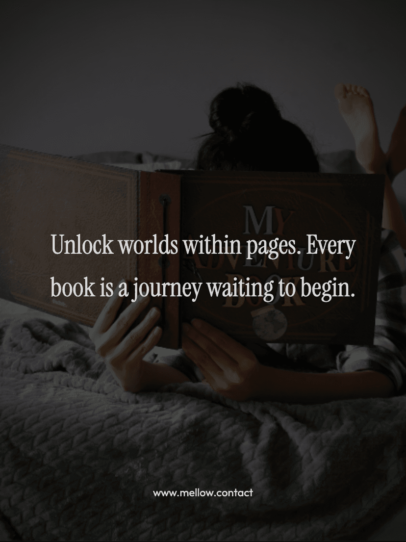 Unlock worlds within pages. Every book is a journey waiting to begin.